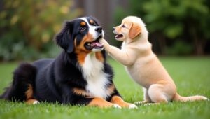 Bernese Mountain Dog vs Golden Retriever