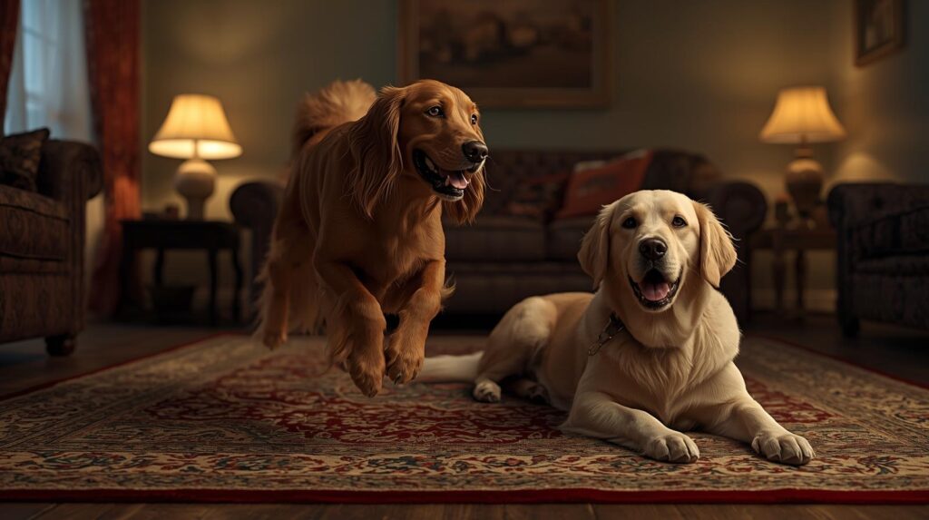 Irish Setter or Golden Retriever