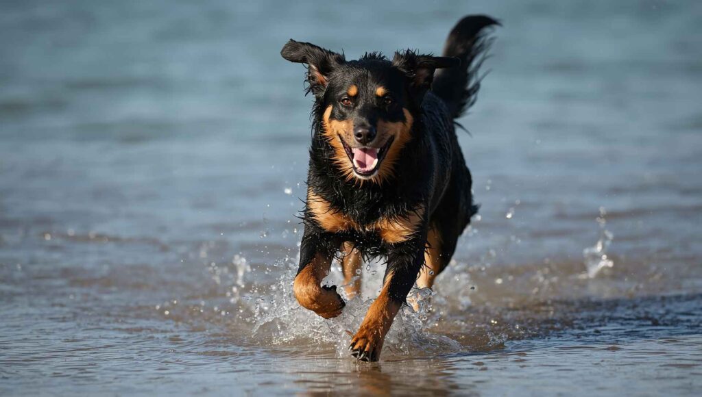 Gollie (Golden Retriever + Collie Mix)