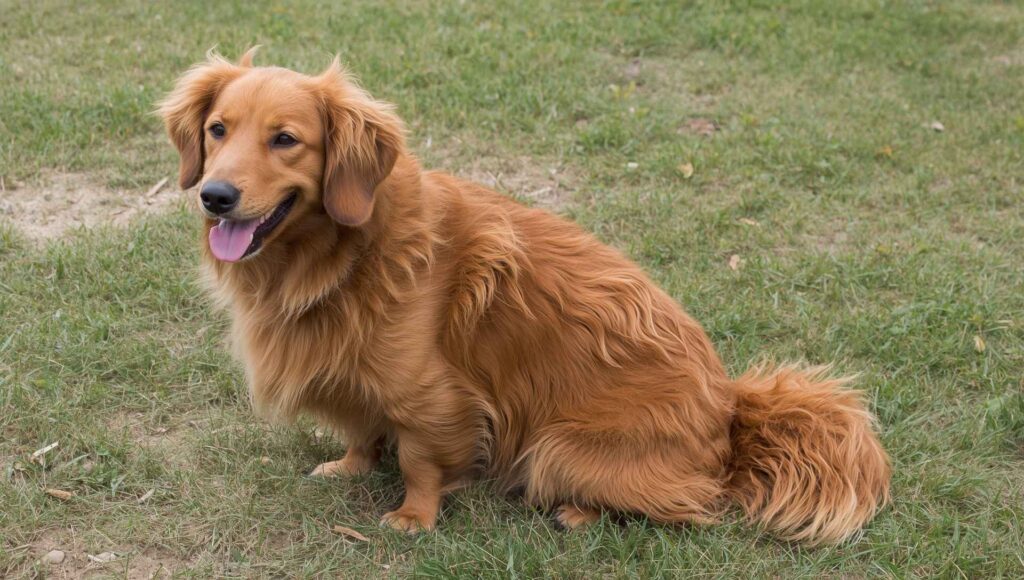 Golden Dox (Golden Retriever + Dachshund Mix