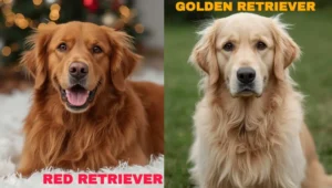 red retriever vs golden retriever