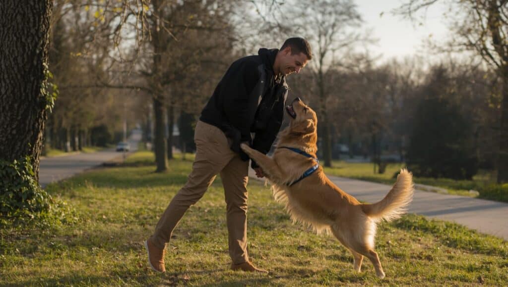 Current image: how to train a golden retriever