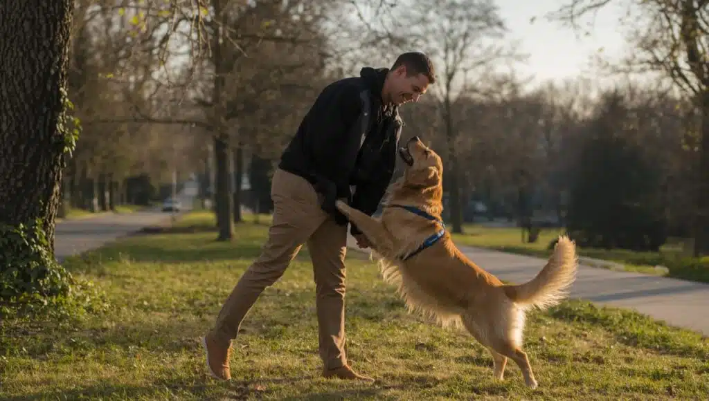 Current image: how to train a golden retriever