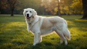 English Cream Golden Retriever