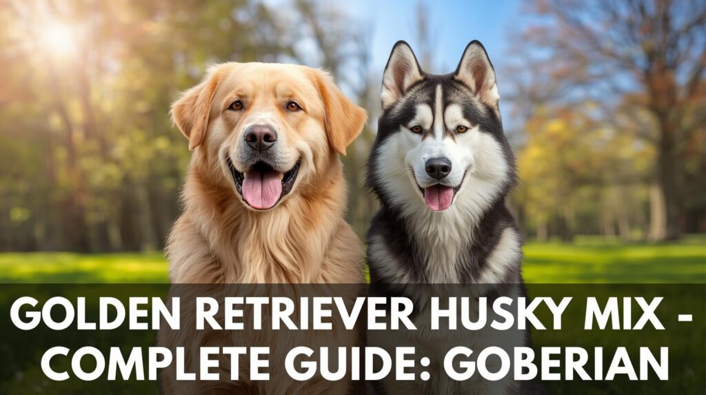 Current image: Golden Retriever Husky Mix