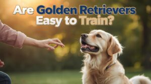 are golden retrievers easy to train