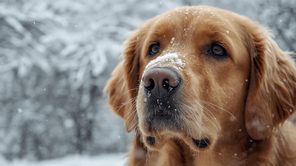 golden retriever cold care
