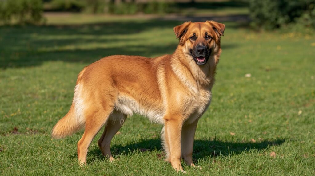 golden shepherd mix