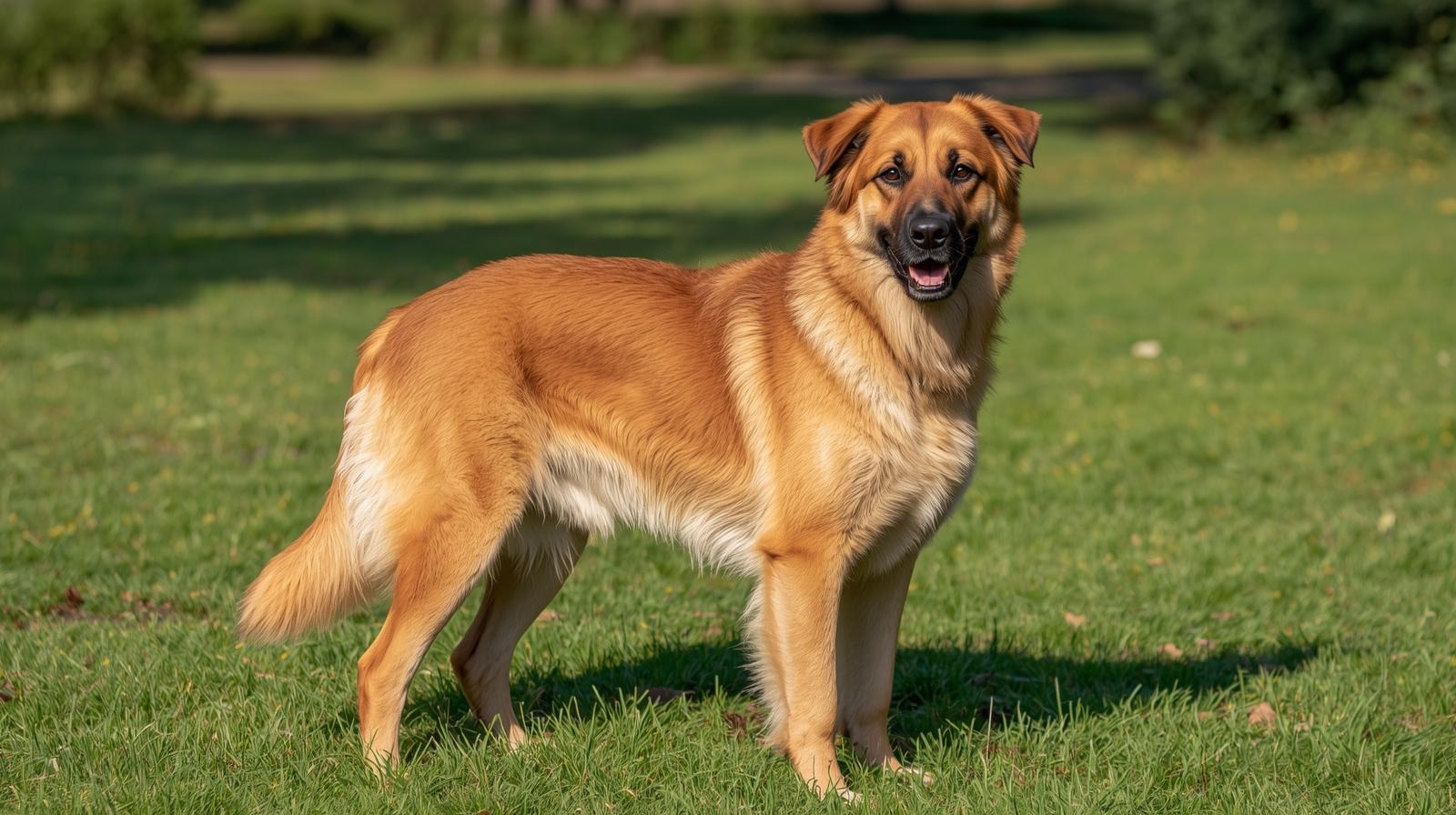 The Mix No One Saw Coming: Hyper Golden Golden Retriever German Shepherd Combo