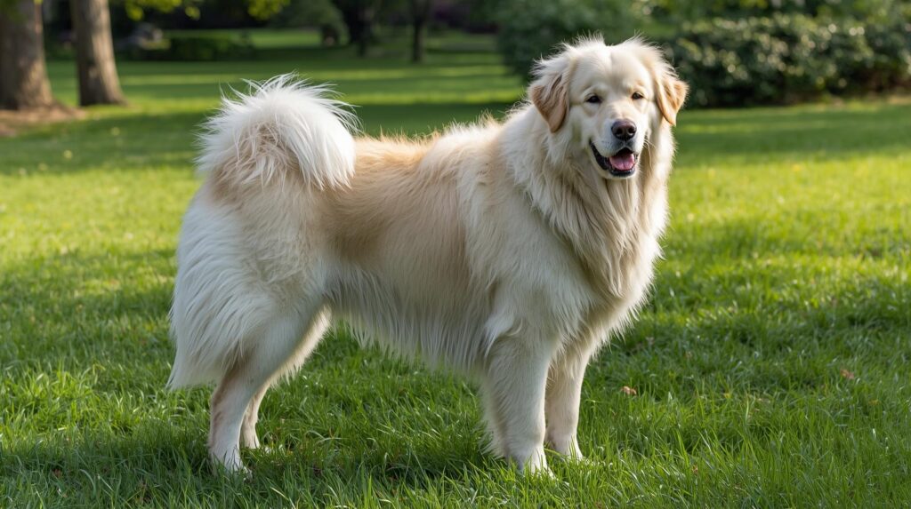 mix golden pyrenees