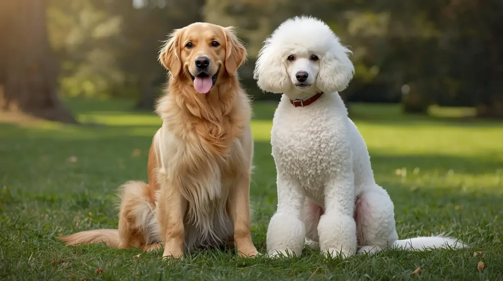 poodle vs golden retriever