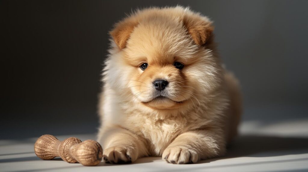 Golden Chow Retriever Puppy