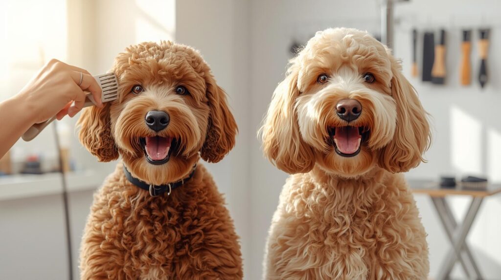 labradoodle and goldendoodle