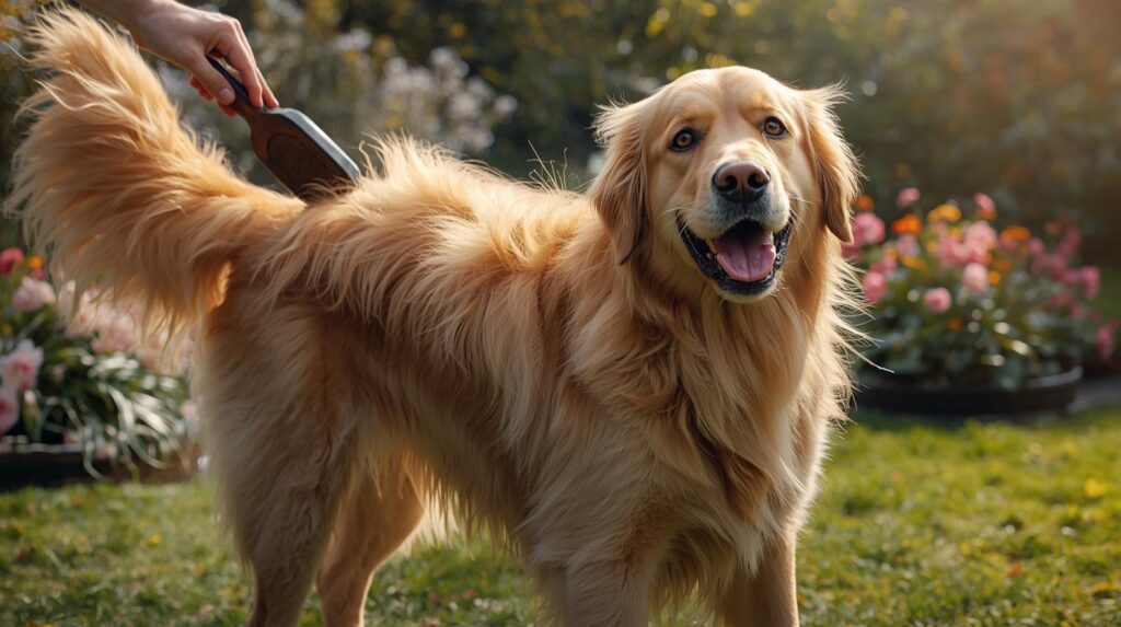 why golden retriever shedding